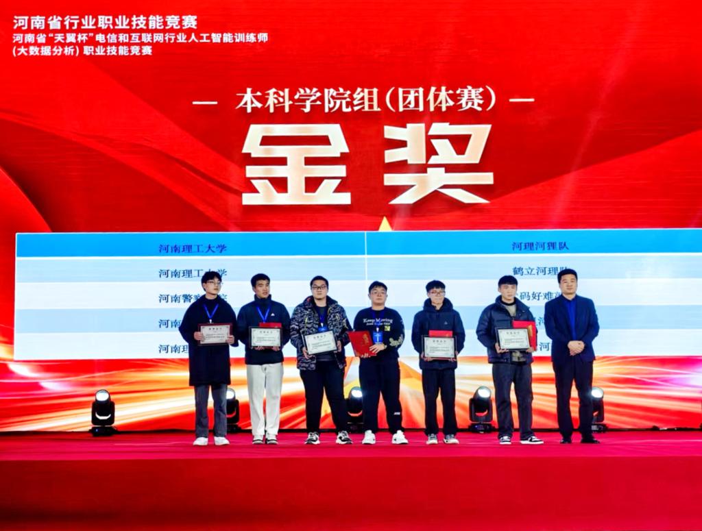 我院学生在河南省行业职业技能竞赛中获得佳绩